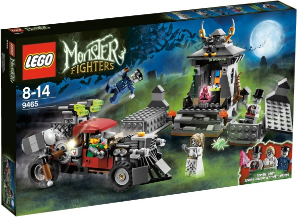 9465 The Zombies (Retired) LEGO Monster Fighters product image 1, provided for visual reference and product detail review