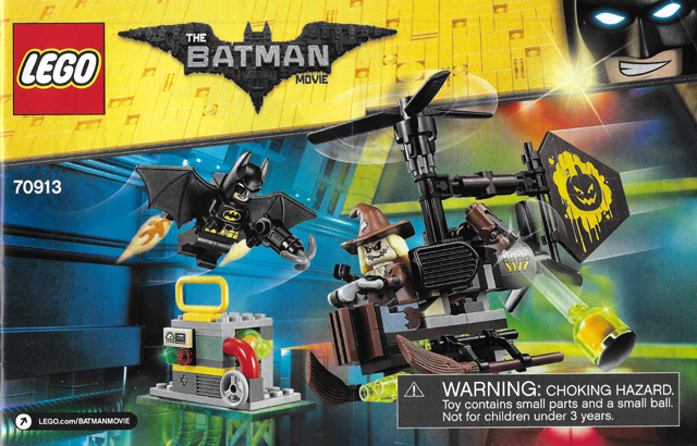 70913 Scarecrow Fearful Face-off (Used) LEGO The LEGO Batman Movie product image 2, provided for visual reference and
