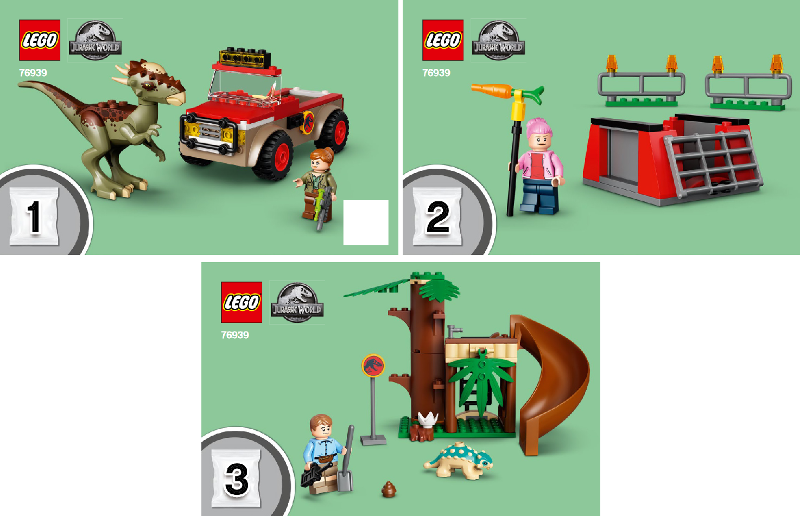 76939 Stygimoloch Dinosaur Escape (Certified) LEGO Jurassic World product image 2, provided for visual reference and product