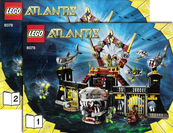 8078 Portal of Atlantis (Certified) LEGO Atlantis product image 2, provided for visual reference and product detail review
