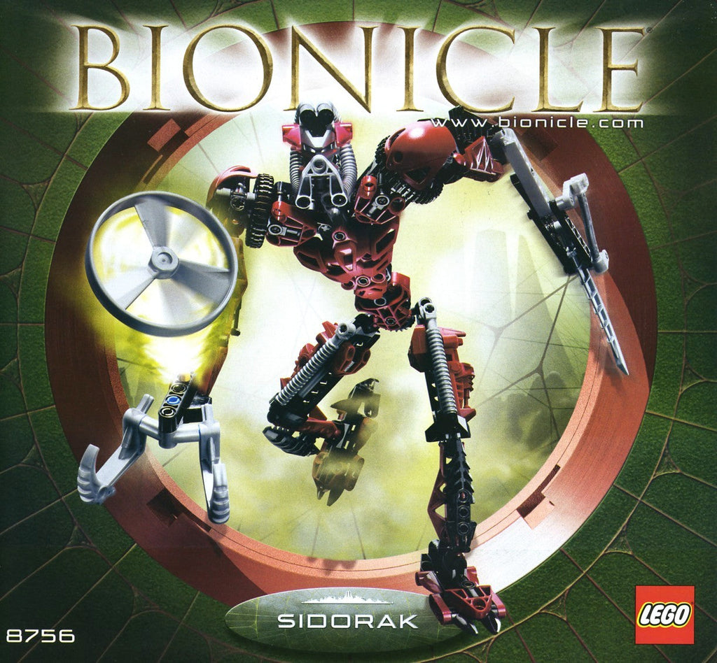 8756 Sidorak (Certified) LEGO BIONICLE product image 2, provided for visual reference and product detail review