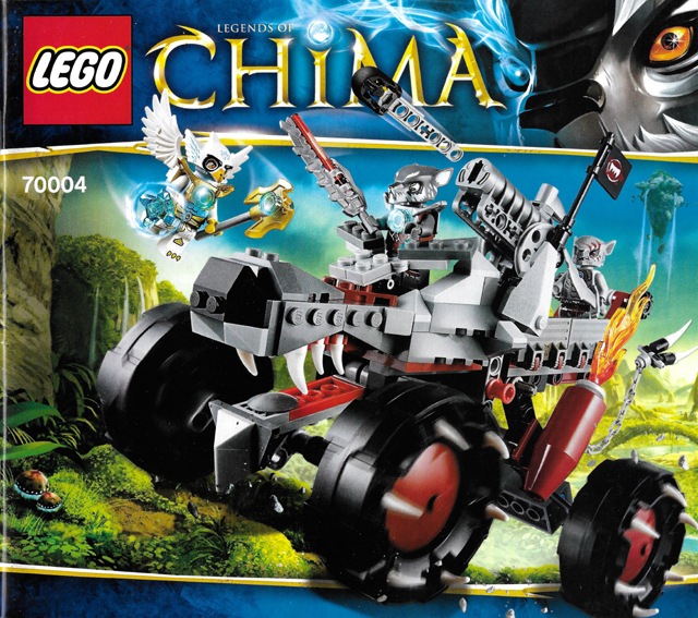 70004 Wakz' Pack Tracker (Certified) LEGO Legends of Chima product image 2, provided for visual reference and product detail