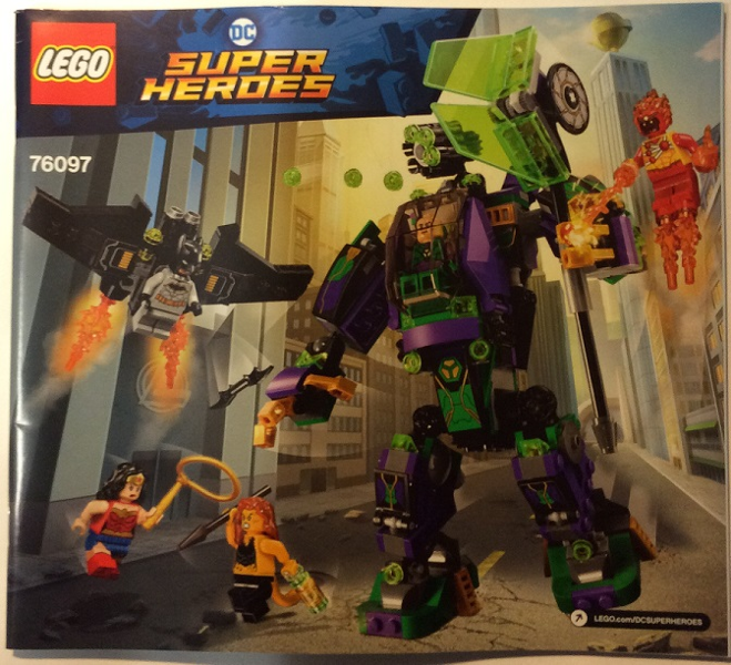 76097 Lex Luthor Mech Takedown (Used) LEGO Super Heroes product image 2, provided for visual reference and product detail