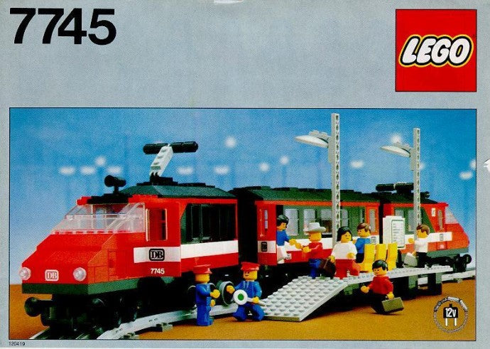 7745 High-Speed City Express Passenger Train (Used) LEGO Trains product image 1, provided for visual reference and product