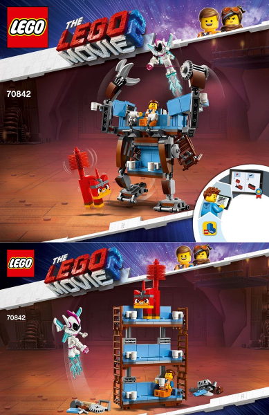 70842 Emmet's Triple-Decker Couch Mech (Certified) LEGO The LEGO Movie 2 product image 2, provided for visual reference and