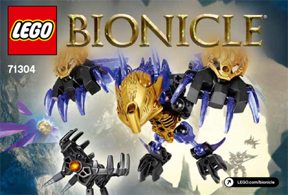 71304 Terak - Creature of Earth (Certified) LEGO BIONICLE product image 2, provided for visual reference and product detail