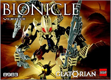 8983 Vorox (Used) LEGO BIONICLE product image 2, provided for visual reference and product detail review