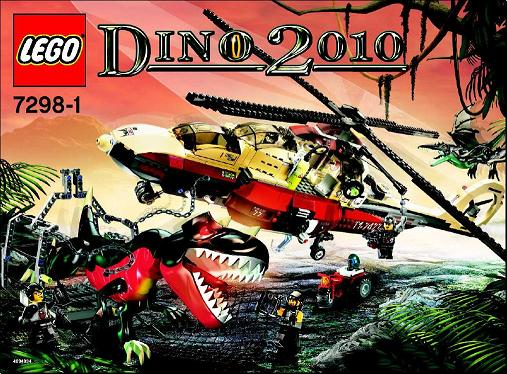 7298 Dino Air Tracker (Used) LEGO Dino 2010 product image 2, provided for visual reference and product detail review