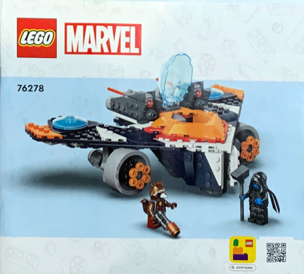 76278 Rocket's Warbird vs. Ronan (Certified) LEGO Super Heroes product image 2, provided for visual reference and product