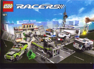 8211 Brick Street Getaway (Used) LEGO Racers product image 2, provided for visual reference and product detail review