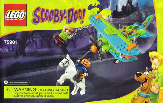 75901 Mystery Plane Adventures (Used) LEGO Scooby-Doo product image 2, provided for visual reference and product detail