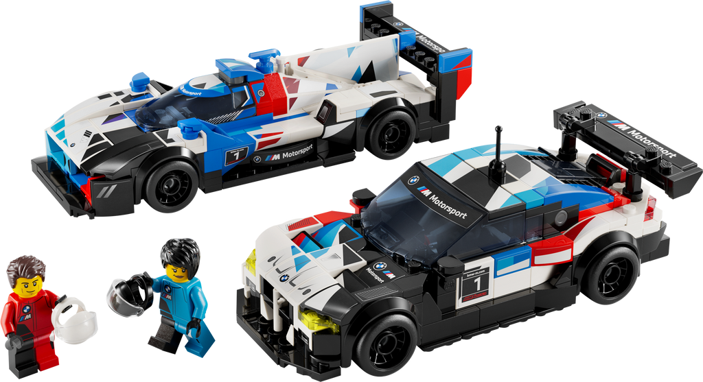76922 BMW M4 GT3 & BMW M Hybrid V8 (Certified) LEGO Speed Champions product image 1, provided for visual reference and