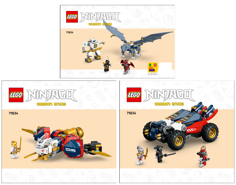 71834 Zane's Ultra Combiner Mech (Certified) LEGO Ninjago product image 1, provided for visual reference and product detail