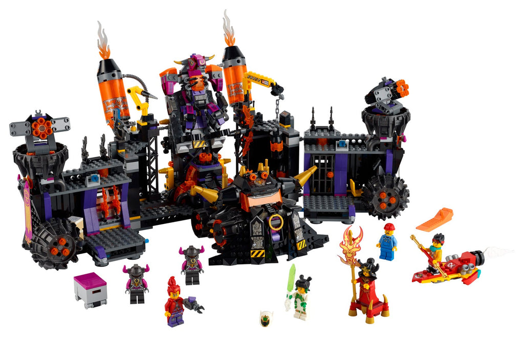 80016 The Flaming Foundry (Used) LEGO Monkie Kid product image 1, provided for visual reference and product detail review