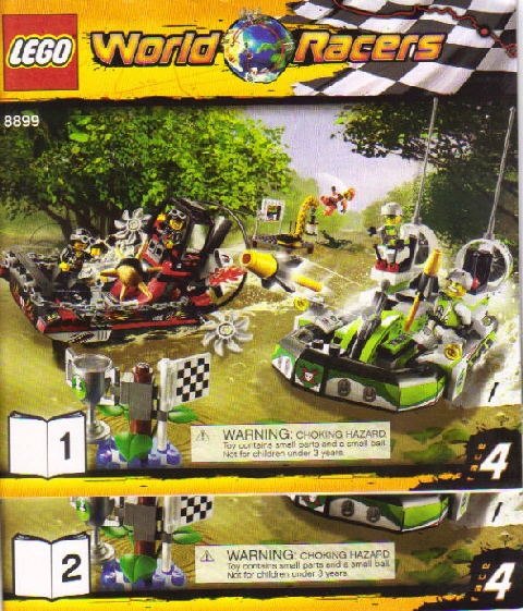 8899 Gator Swamp (Used) LEGO World Racers product image 2, provided for visual reference and product detail review