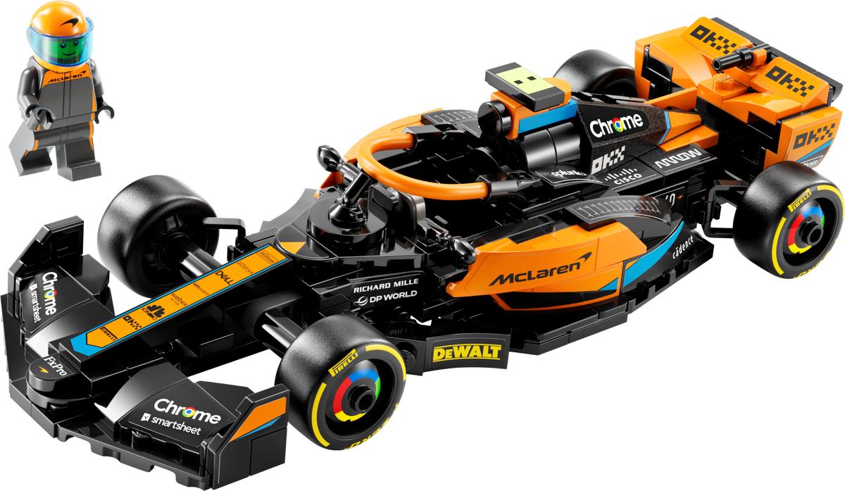76919 2023 McLaren Formula 1 Car (Certified) LEGO Speed Champions product image 1, provided for visual reference and product