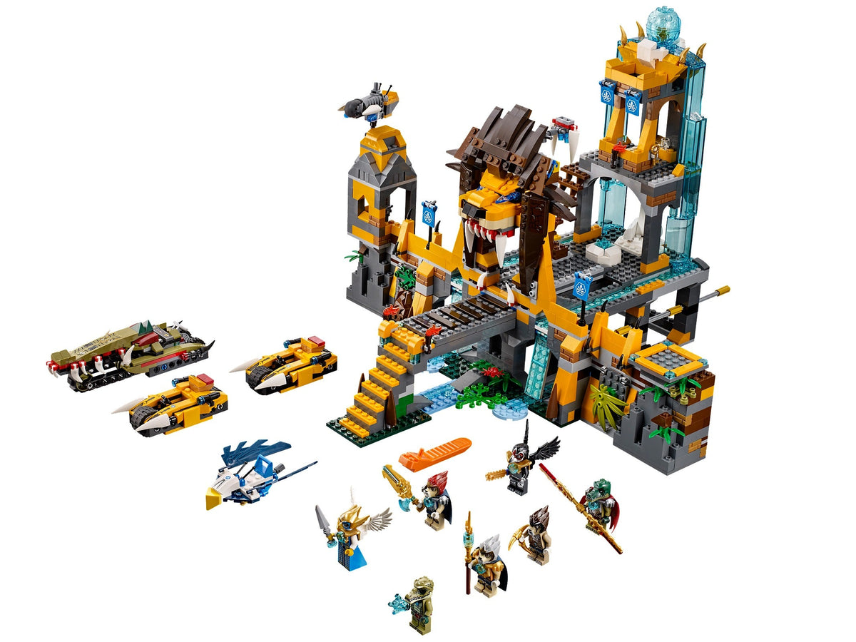 70010 The Lion CHI Temple (Certified) LEGO Legends of Chima product image 1, provided for visual reference and product