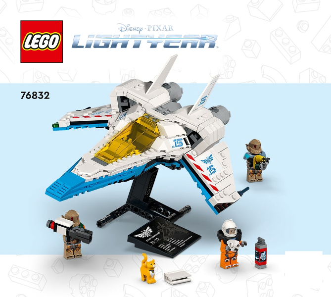 76832 XL-15 Spaceship (Certified) LEGO Disney product image 2, provided for visual reference and product detail review