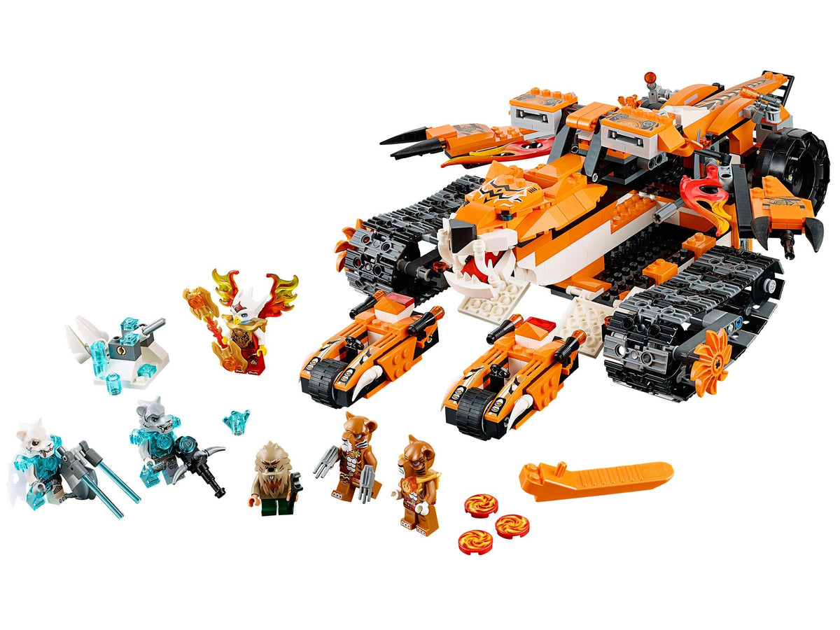 70224 Tiger's Mobile Command (Certified) LEGO Legends of Chima product image 1, provided for visual reference and product