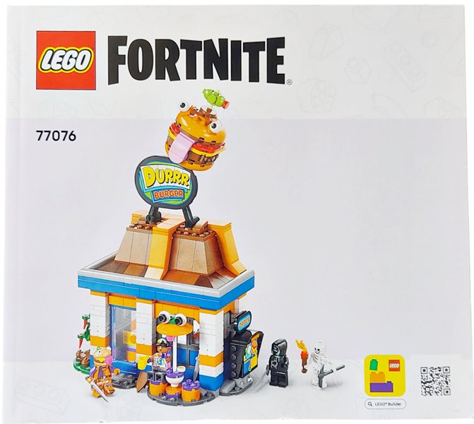 77076 Durrr Burger Restaurant (Certified) LEGO Fortnite product image 2, provided for visual reference and product detail