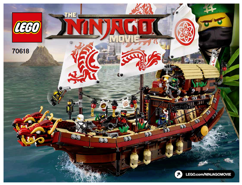 70618 Destiny's Bounty (Certified) LEGO The LEGO Ninjago Movie product image 2, provided for visual reference and product
