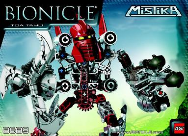 8689 Toa Tahu (Certified) LEGO BIONICLE product image 2, provided for visual reference and product detail review
