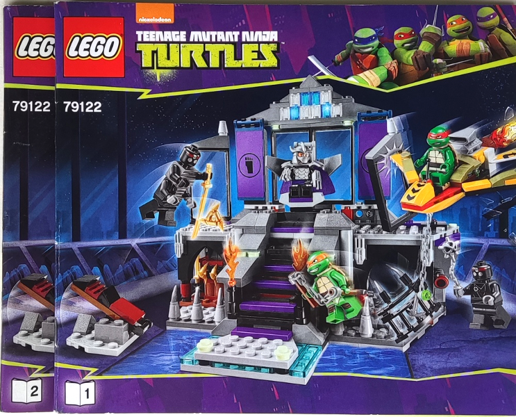 79122 Shredder's Lair Rescue (Used) LEGO Teenage Mutant Ninja Turtles product image 2, provided for visual reference and
