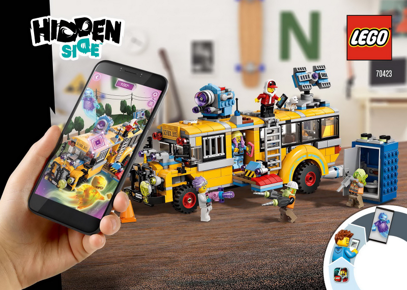70423 Paranormal Intercept Bus 3000 (Certified) LEGO Hidden Side product image 2, provided for visual reference and product