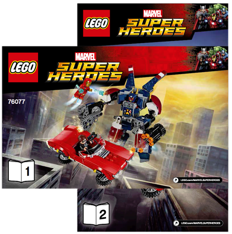 76077 Iron Man: Detroit Steel Strikes (Certified) LEGO Super Heroes product image 2, provided for visual reference and
