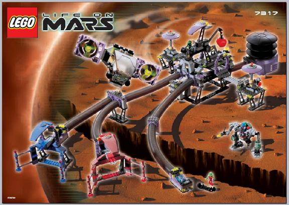 7317 Aero Tube Hanger (Certified) LEGO Space product image 2, provided for visual reference and product detail review