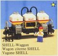 7813 Shell Tanker Wagon (Used) LEGO Trains product image 1, provided for visual reference and product detail review