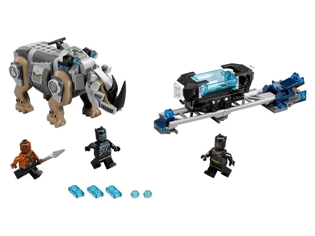 76099 Rhino Face-Off by the Mine (Used) LEGO Super Heroes product image 1, provided for visual reference and product detail