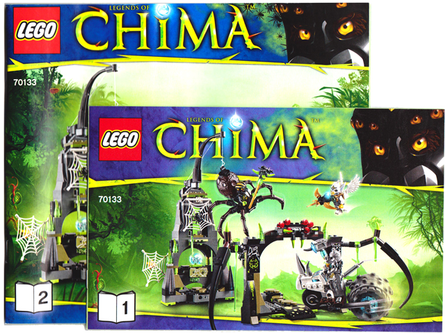 70133 Spinlyn's Cavern (Certified) LEGO Legends of Chima product image 2, provided for visual reference and product detail
