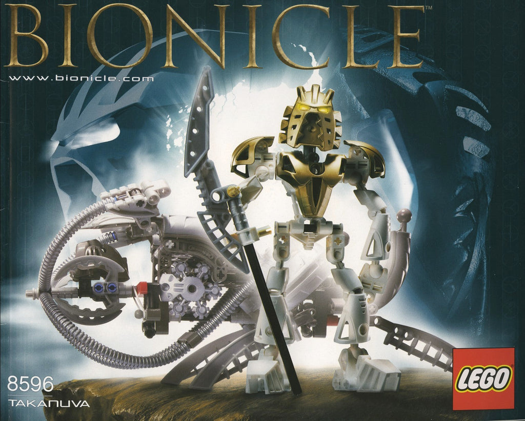 8596 Takanuva (Certified) LEGO BIONICLE product image 2, provided for visual reference and product detail review