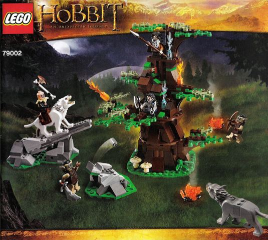 79002 Attack of the Wargs (Used) LEGO The Hobbit product image 2, provided for visual reference and product detail review