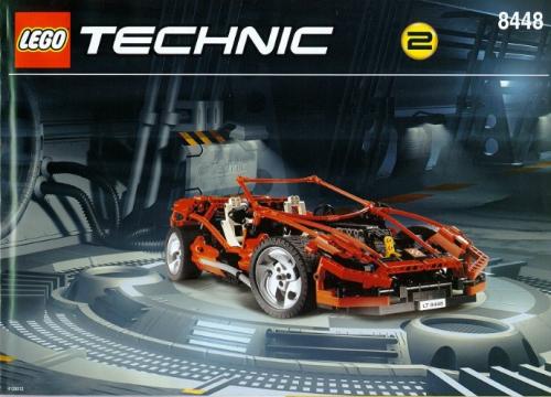8448 Super Street Sensation (Certified) LEGO TECHNIC product image 1, provided for visual reference and product detail review