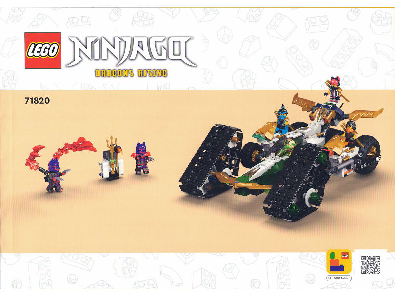 71820 Ninja Team Combo Vehicle (Certified) LEGO Ninjago product image 2, provided for visual reference and product detail