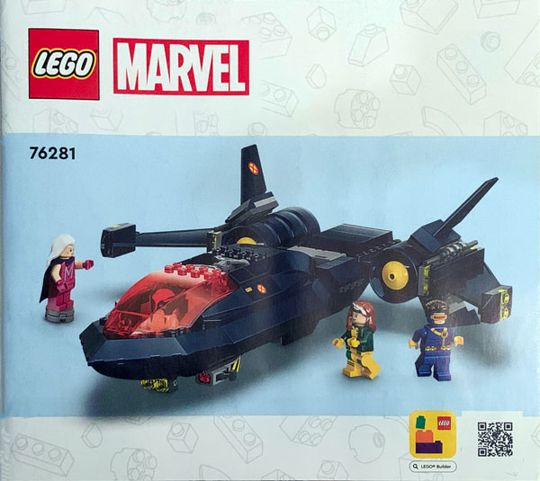 76281 X-Men X-Jet (Certified) LEGO Super Heroes product image 2, provided for visual reference and product detail review