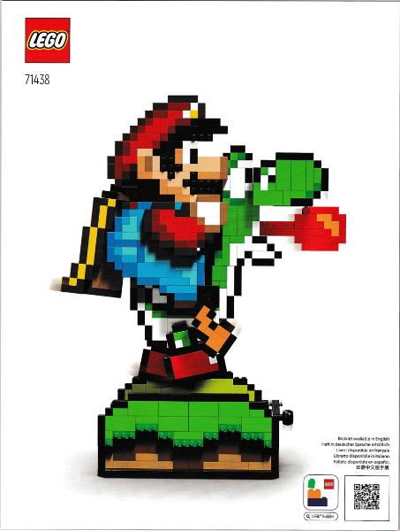 71438 Super Mario World: Mario & Yoshi (Certified) LEGO Super Mario product image 2, provided for visual reference and