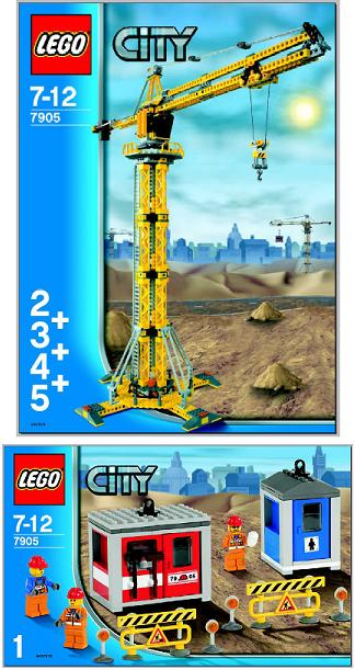 7905 Building Crane (Certified) LEGO City product image 2, provided for visual reference and product detail review