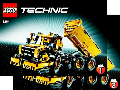8264 Hauler (Certified) LEGO TECHNIC product image 2, provided for visual reference and product detail review