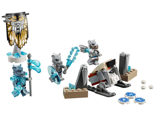 70232 Saber-tooth Tiger Tribe Pack (Certified) LEGO Legends of Chima product image 1, provided for visual reference and