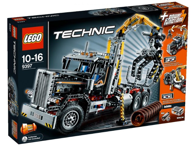 9397 Logging Truck (Retired) LEGO TECHNIC product image 1, provided for visual reference and product detail review