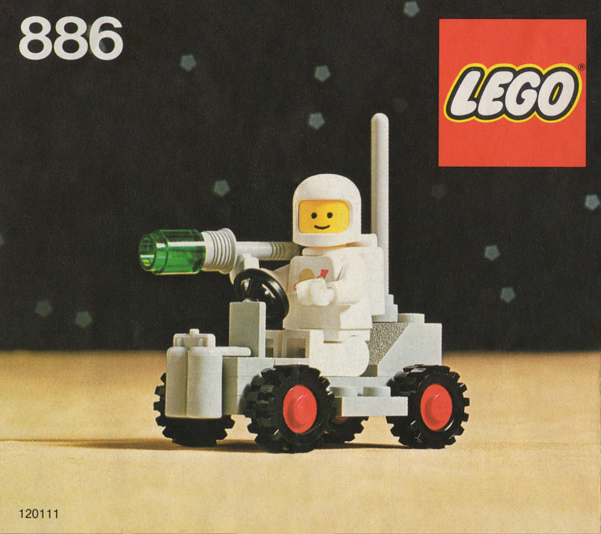 886 Space Buggy (Retired) LEGO Space product image 2, provided for visual reference and product detail review
