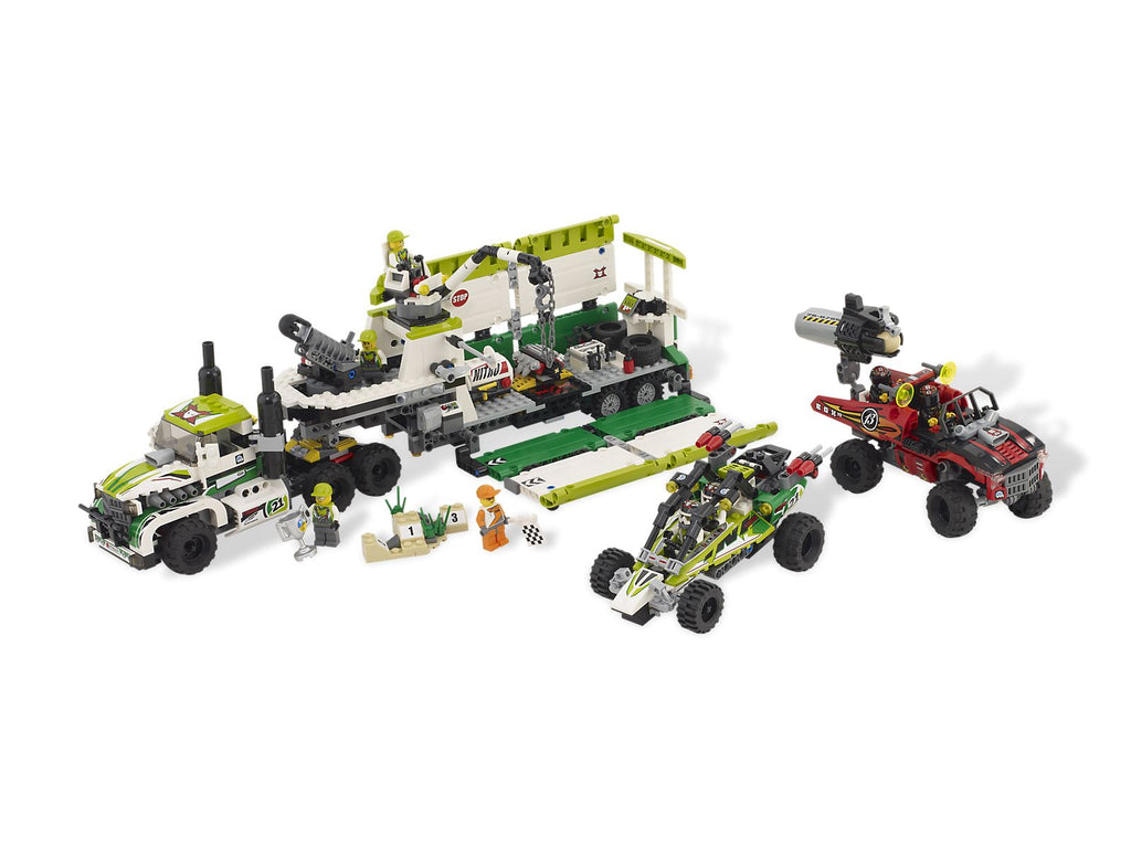8864 Desert of Destruction (Used) LEGO World Racers product image 1, provided for visual reference and product detail review