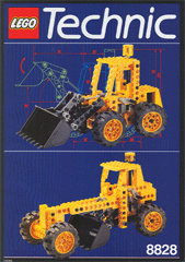 8828 Front End Loader (Used) LEGO TECHNIC product image 2, provided for visual reference and product detail review