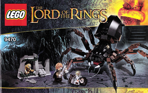 9470 Shelob Attacks (Used) LEGO The Lord of the Rings product image 2, provided for visual reference and product detail