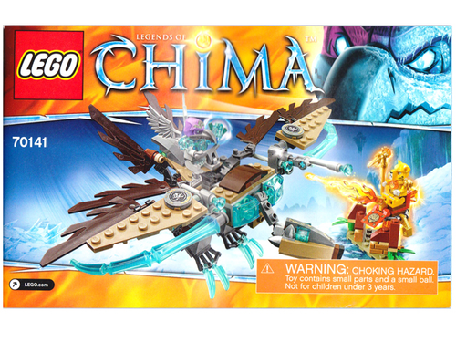 70141 Vardy's Ice Vulture Glider (Certified) LEGO Legends of Chima product image 2, provided for visual reference and
