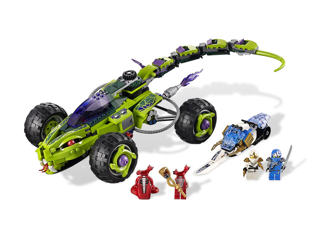 9445 Fangpyre Truck Ambush (Used) LEGO Ninjago product image 1, provided for visual reference and product detail review
