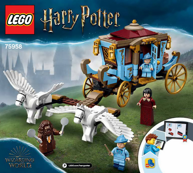 75958 Beauxbatons' Carriage: Arrival at Hogwarts (Certified) LEGO Harry Potter product image 2, provided for visual